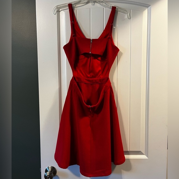 Akira open back red dress size small - Picture 2 of 2
